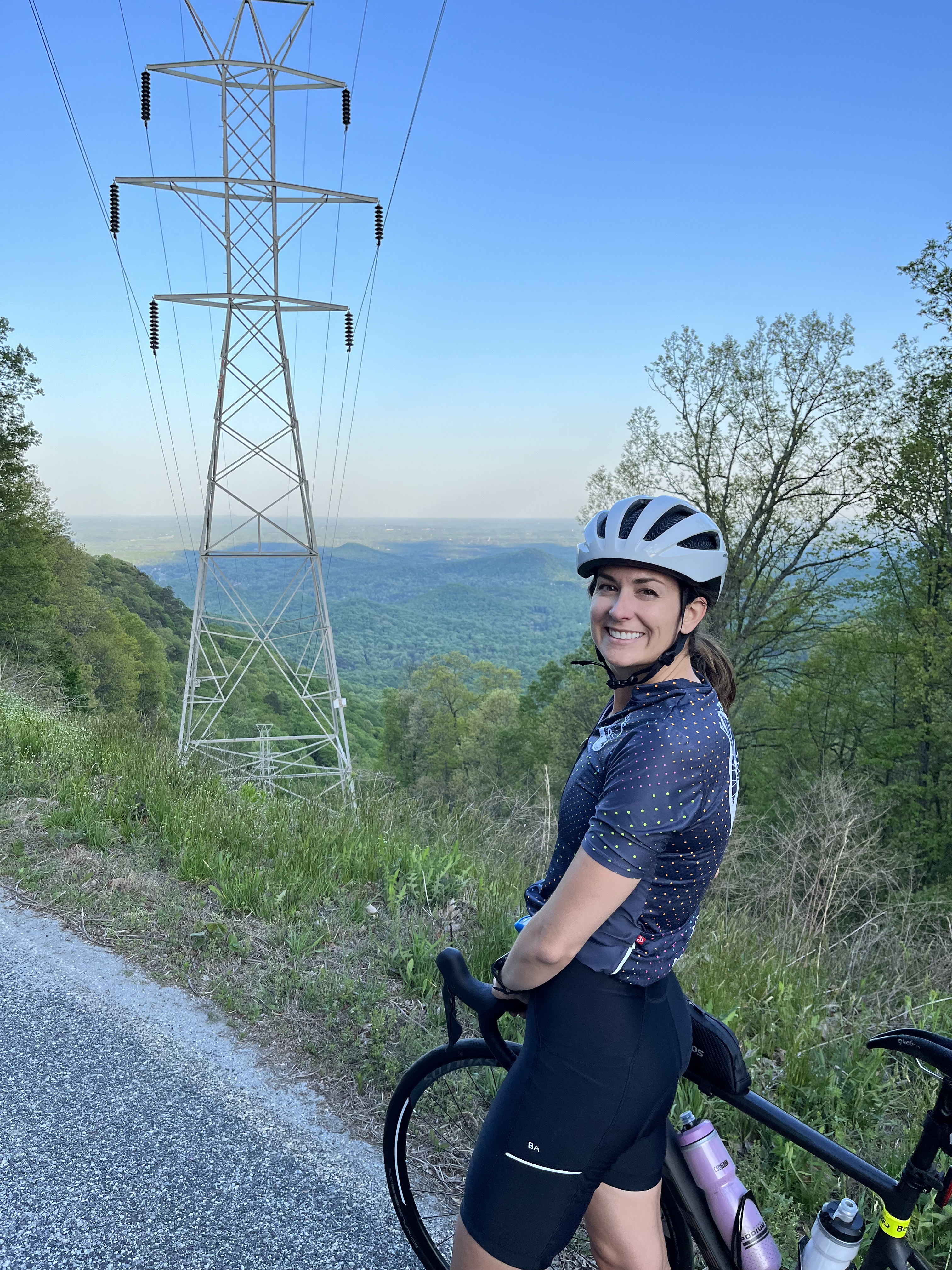 Lisa Richter on a cycling ride